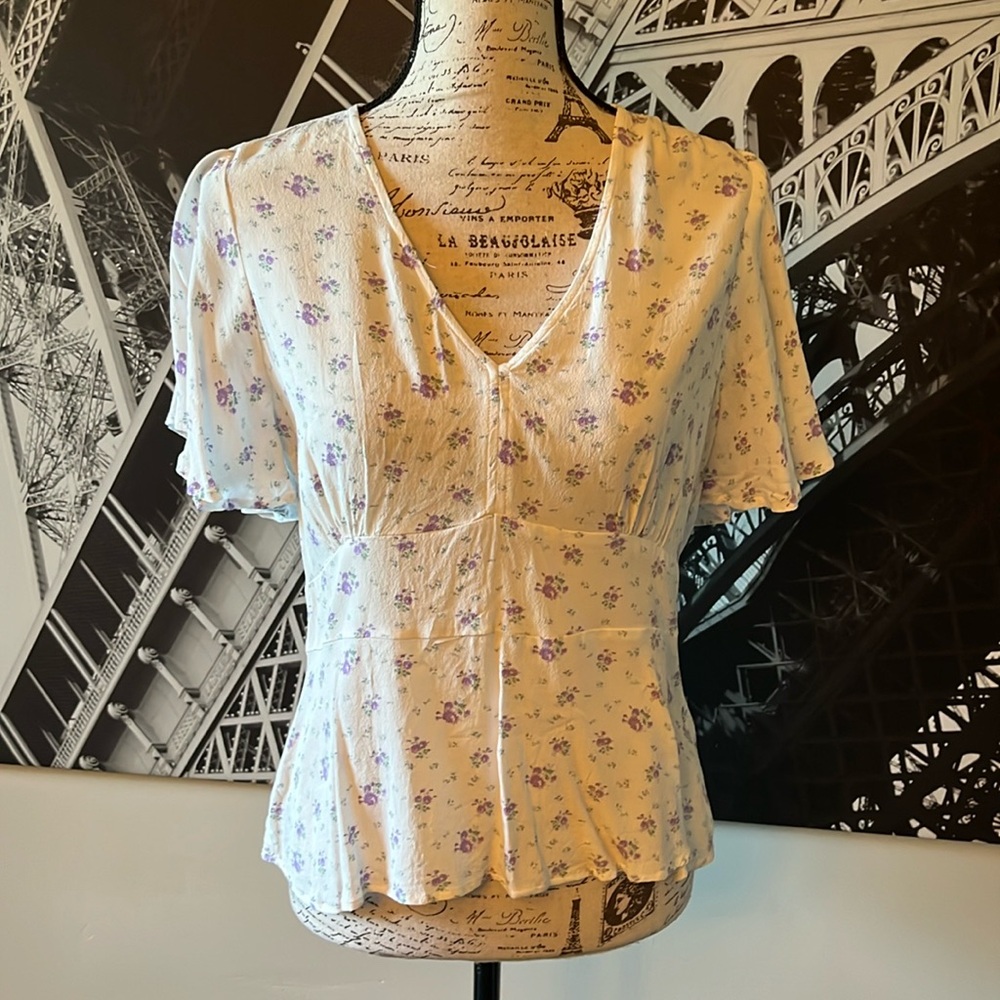 Loft Floral Top